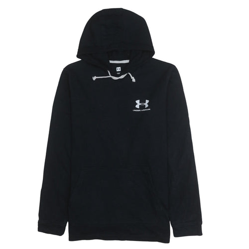 Under Armour Men's Black Pullover Hoodie L Sports Fleece