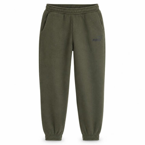 Puma Boys Green Jogger Fleece Sweatpants 15-16 Years Casual Trousers