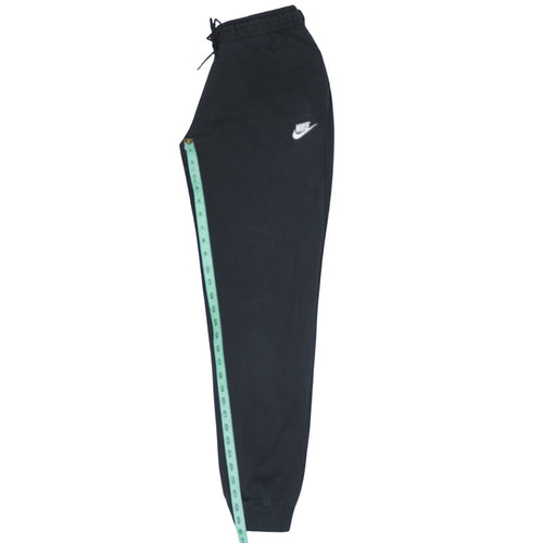 Nike Men Black Fleece Sweatpants Medium Regular Fit Joggers