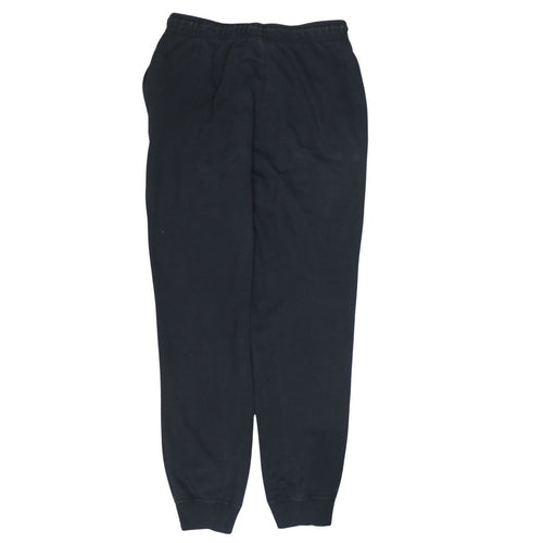 Nike Men Black Fleece Sweatpants Medium Regular Fit Joggers