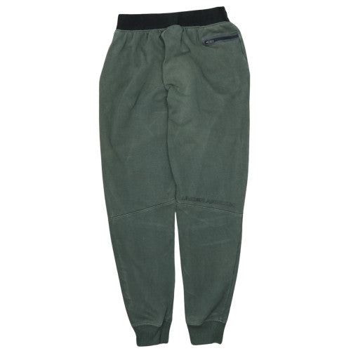 Under Armour Men's Green Jogger Trousers Size S ColdGear Fleece
