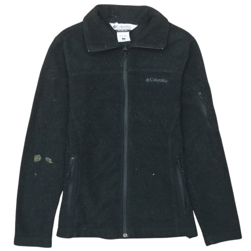 Columbia Women's Black Fleece Full Zip Jacket Size S Outdoor Wear