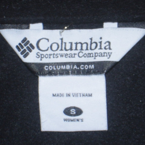 Columbia Women's Black Fleece Full Zip Jacket Size S Outdoor Wear