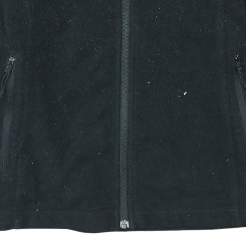 Columbia Women's Black Fleece Full Zip Jacket Size S Outdoor Wear