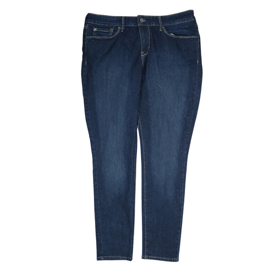 Levi's Denizen Women's Blue Mid Rise Skinny Jeans Size 10
