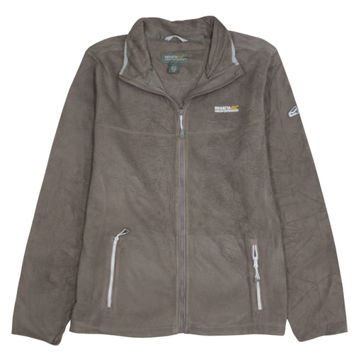 Regatta Women’s Brown Fleece Full Zip Outdoor Jacket Size 14