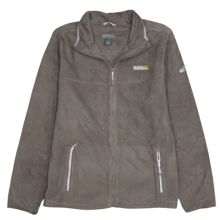 Regatta Women’s Brown Fleece Full Zip Outdoor Jacket Size 14