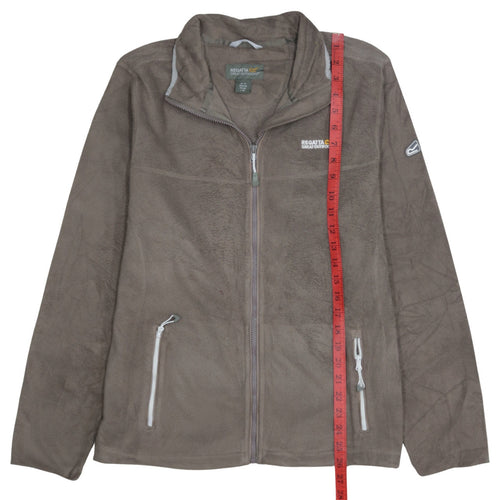 Regatta Women’s Brown Fleece Full Zip Outdoor Jacket Size 14