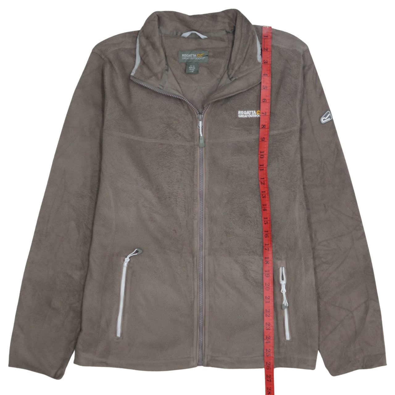 Regatta Women’s Brown Fleece Full Zip Outdoor Jacket Size 14
