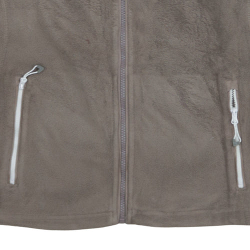 Regatta Women’s Brown Fleece Full Zip Outdoor Jacket Size 14
