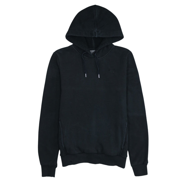 Puma Women's Black Size 10 Pullover Hoodie Cotton Blend Casual