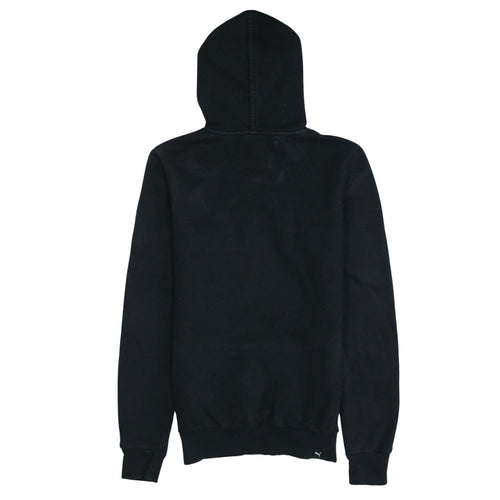 Puma Women's Black Size 10 Pullover Hoodie Cotton Blend Casual