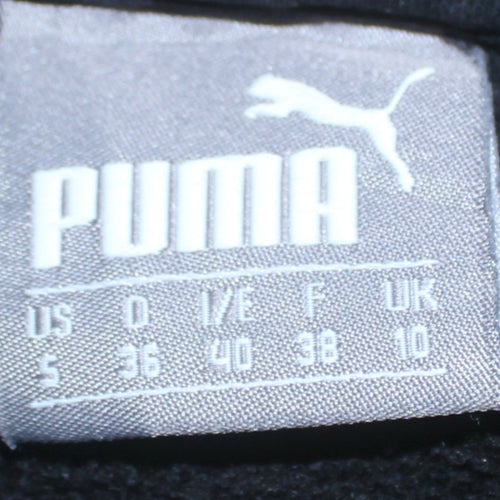 Puma Women's Black Size 10 Pullover Hoodie Cotton Blend Casual
