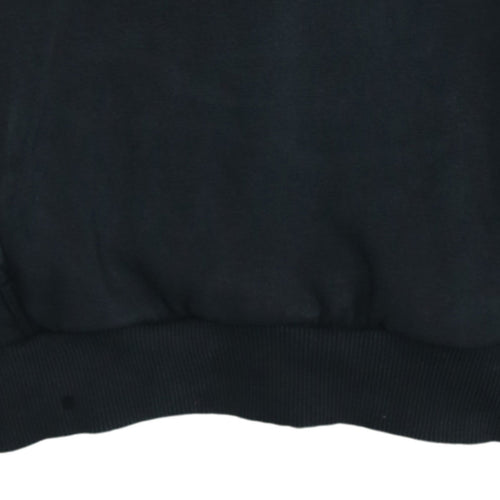 Puma Women's Black Size 10 Pullover Hoodie Cotton Blend Casual