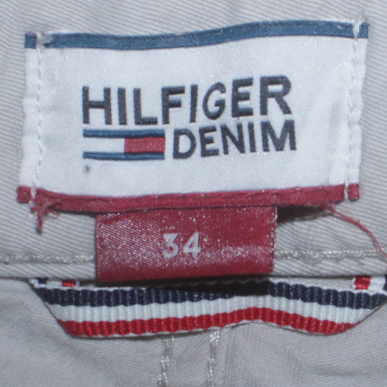 Tommy Hilfiger Mens Beige Chino Shorts Size 34 Regular Fit