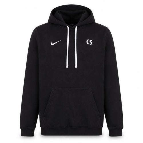 Nike Men’s Black Pullover Hoodie M Embroidered Sports Fleece