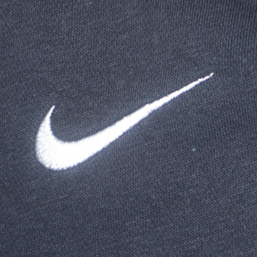 Nike Men’s Black Pullover Hoodie M Embroidered Sports Fleece