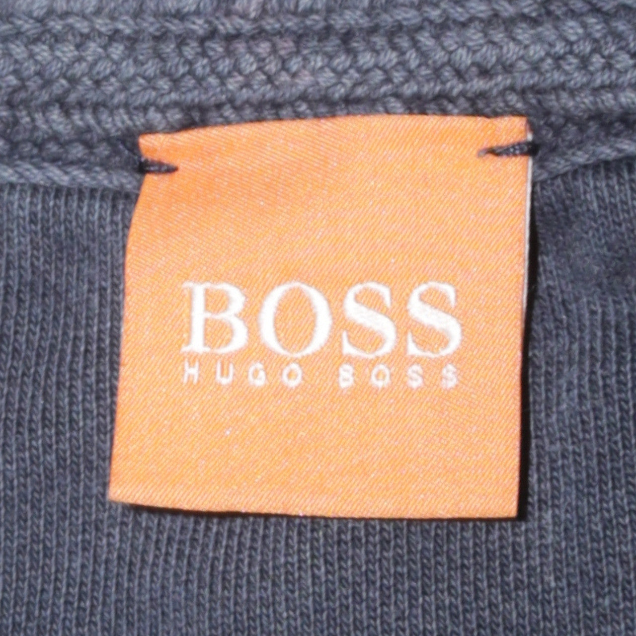 Hugo Boss Men's Blue Full Zip Collared Sweatshirt Size M