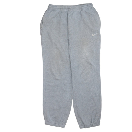 Nike Men's Grey Regular Fit Fleece Sweatpants M