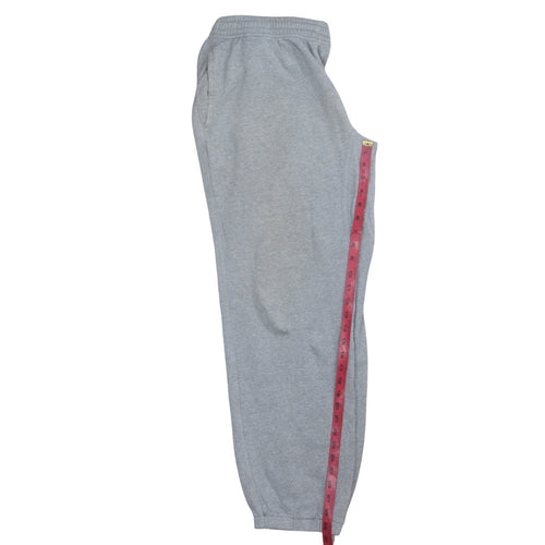 Nike Men's Grey Regular Fit Fleece Sweatpants M