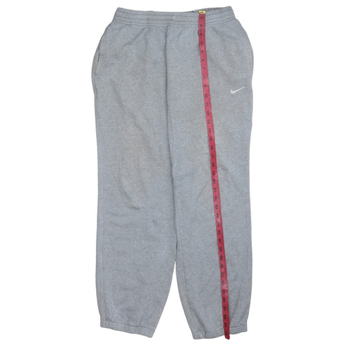 Nike Men's Grey Regular Fit Fleece Sweatpants M