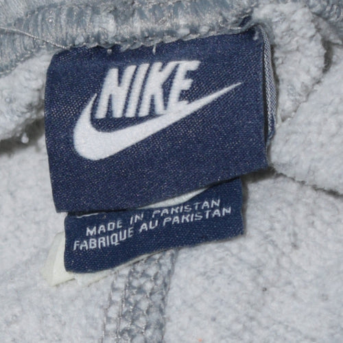 Nike Men's Grey Regular Fit Fleece Sweatpants M