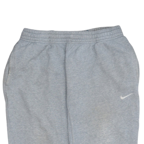 Nike Men's Grey Regular Fit Fleece Sweatpants M