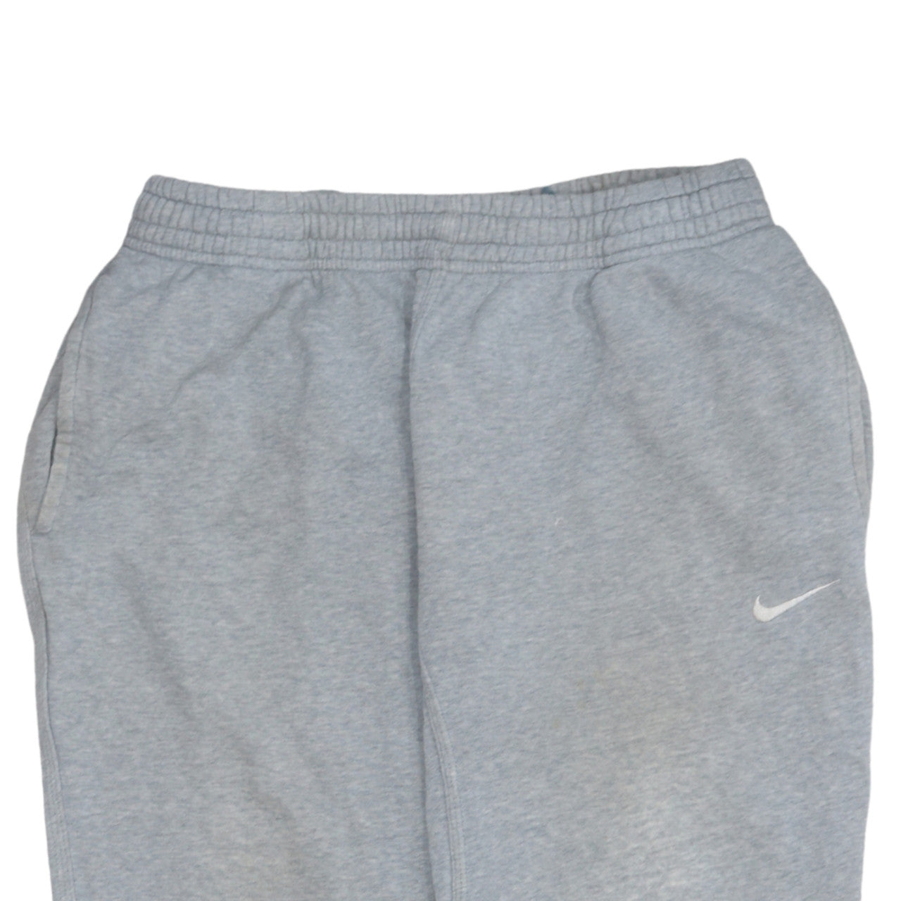 Nike Men's Grey Regular Fit Fleece Sweatpants M