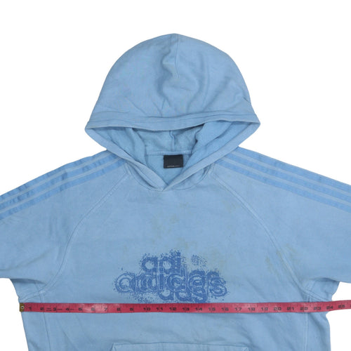 Adidas Men's Blue XL Pullover Hoodie Fleece Sportswear
