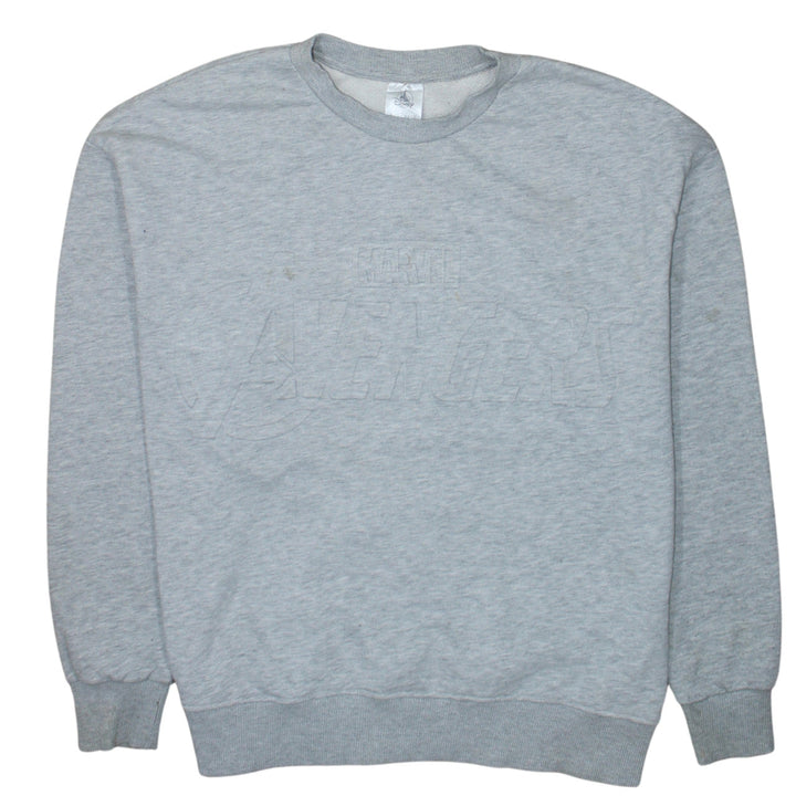 Disney Marvel Avengers Grey Men's L Pullover Sweatshirt