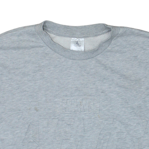 Disney Marvel Avengers Grey Men's L Pullover Sweatshirt