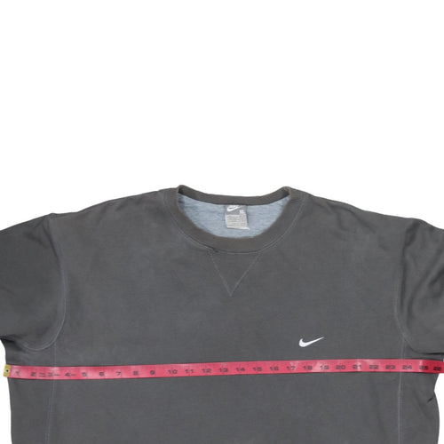 Nike Men's Grey XL Pullover Sweatshirt Crew Neck Regular Fit