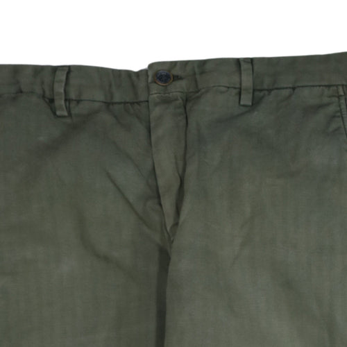 Tommy Hilfiger Men's Green Chino Trousers L 36x32 Regular Fit