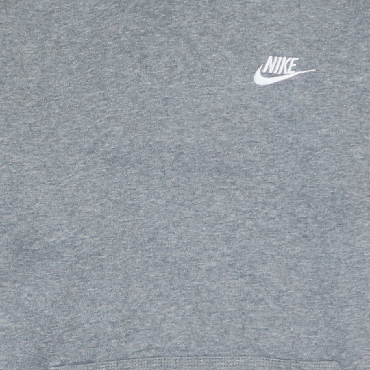 Nike Boys Grey Pullover Hoodie XL 158-170cm Cotton Blend Sweatshirt