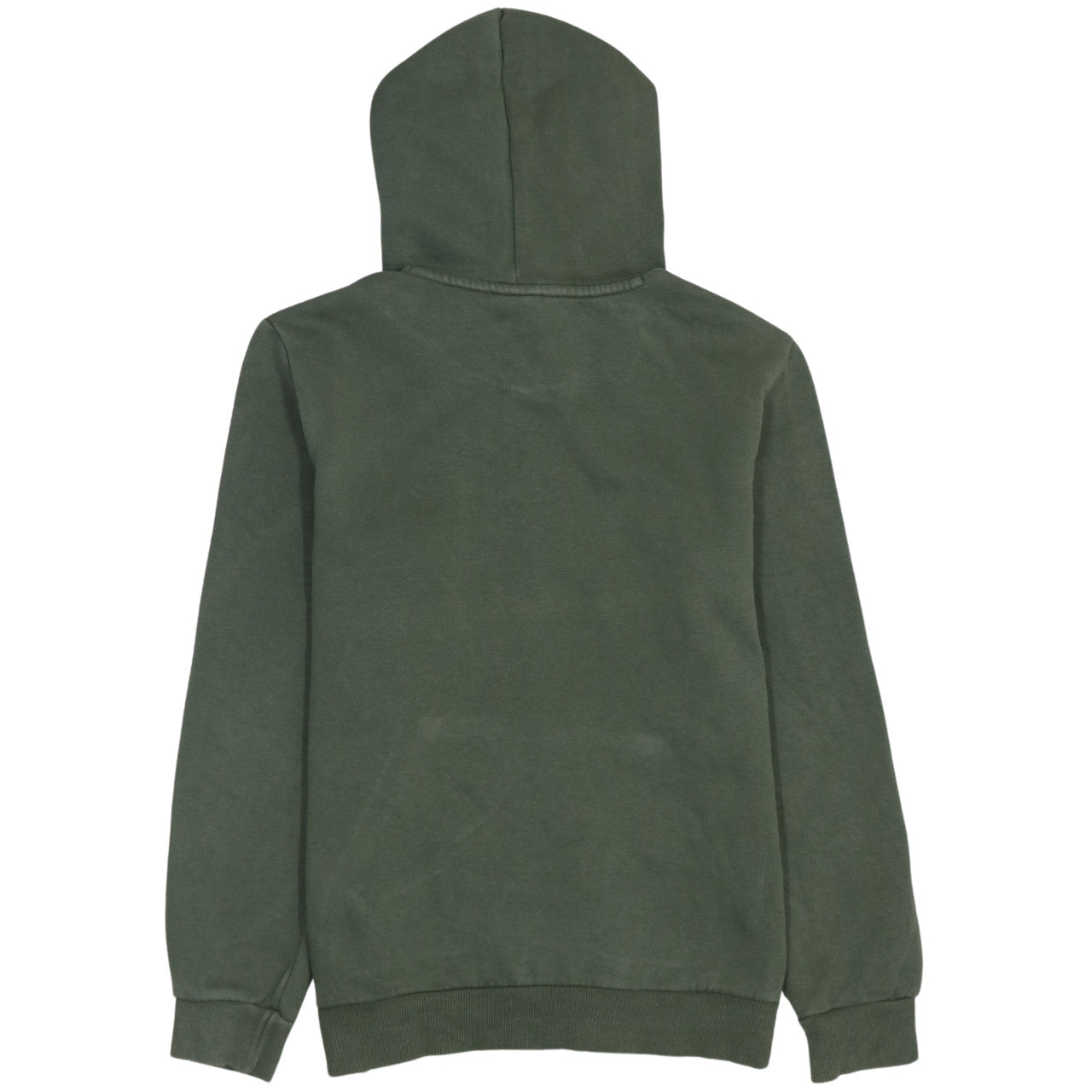 Puma Women’s Green Pullover Hoodie XS Relaxed Fit Casual Sweatshirt