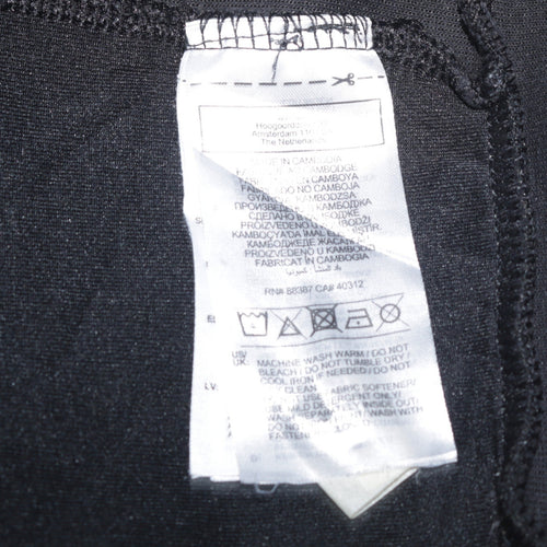 Adidas Men's Black Full Zip Hoodie Size M Regular Fit