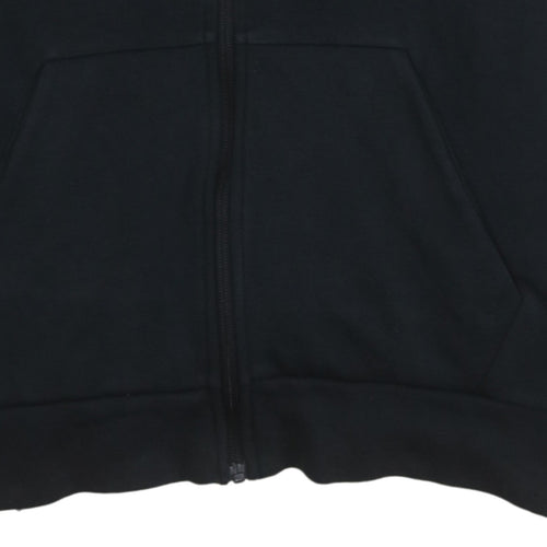 Adidas Men's Black Full Zip Hoodie Size M Regular Fit