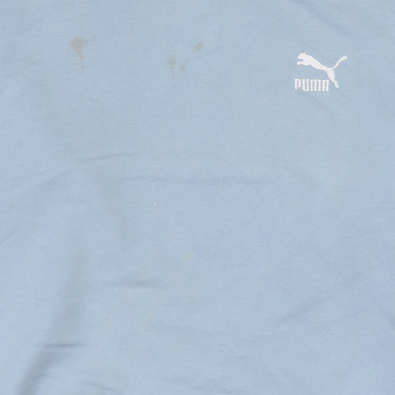 Puma Women's Blue Logo Crew Neck Pullover Sweatshirt Size M