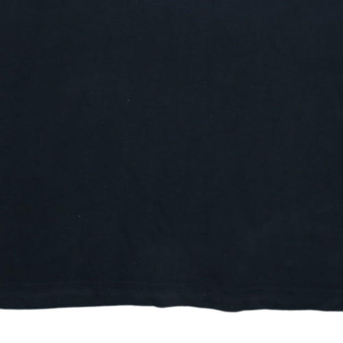 Nike Men's Black V-Neck Regular Fit Cotton T-Shirt Small