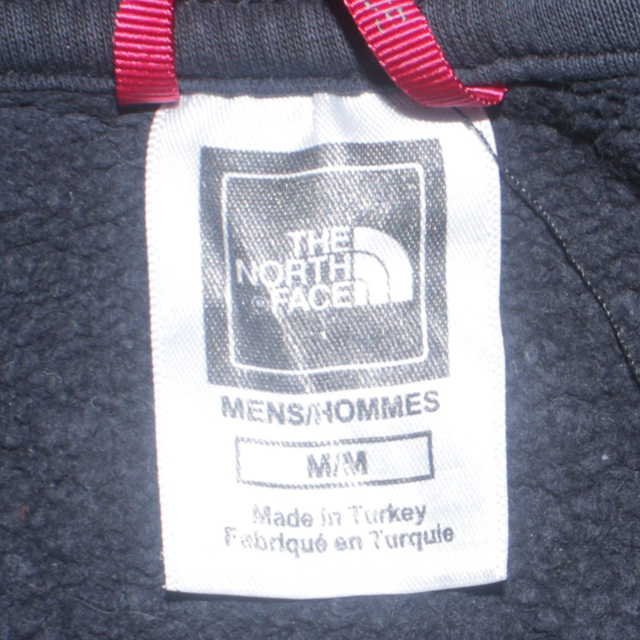 The North Face Men's Grey Pullover Hoodie Medium Outdoor Fleece