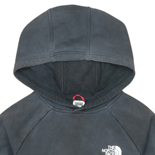 The North Face Men's Grey Pullover Hoodie Medium Outdoor Fleece