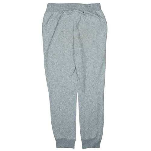Puma Womens Grey Jogger Sweatpants Size S Fleece Tapered Trousers