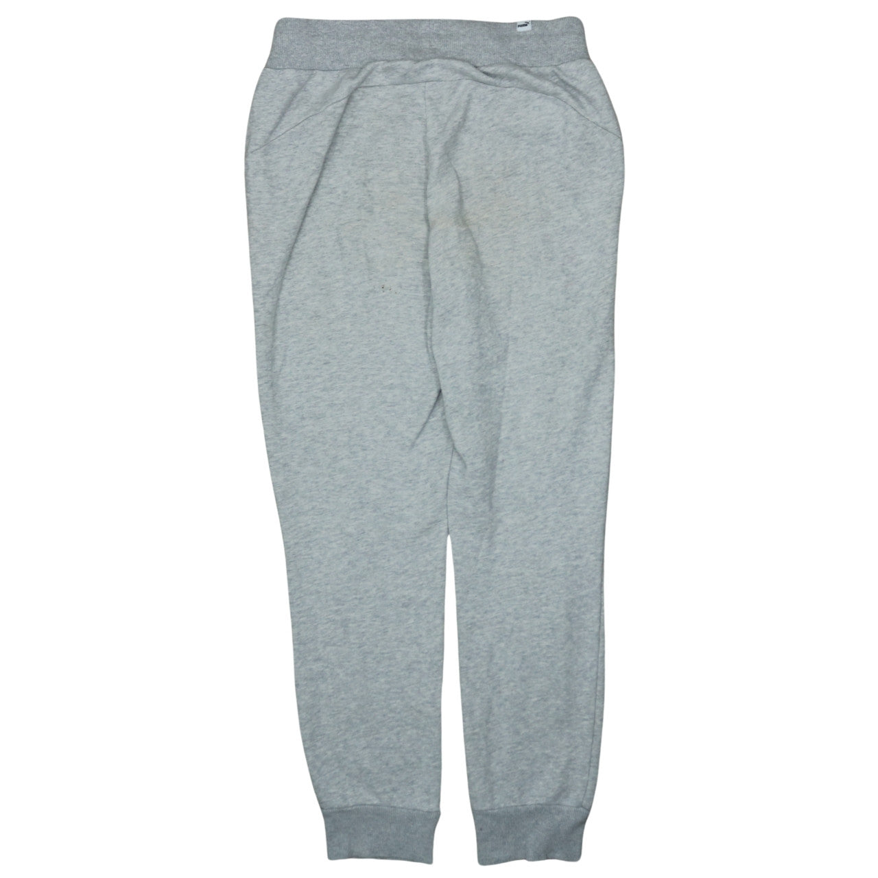 Puma Womens Grey Jogger Sweatpants Size S Fleece Tapered Trousers