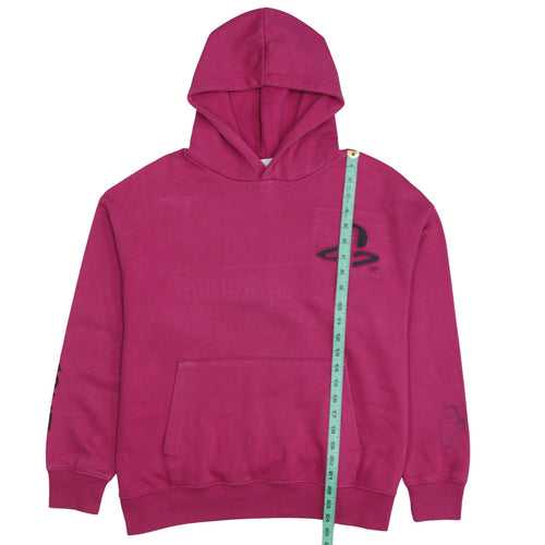 Zara Girls Pink PlayStation Pullover Hoodie 13-14 Years Logo Fleece