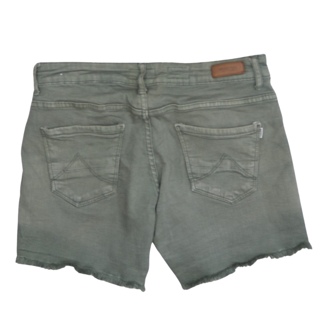 America Today Women’s Green Cut-Off Denim Shorts Size M