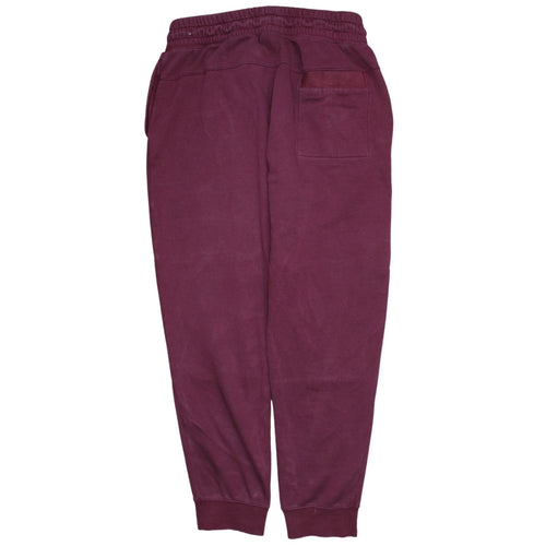 Nike Air Men's Red Jogger Trousers XL Fleece Tapered Pants