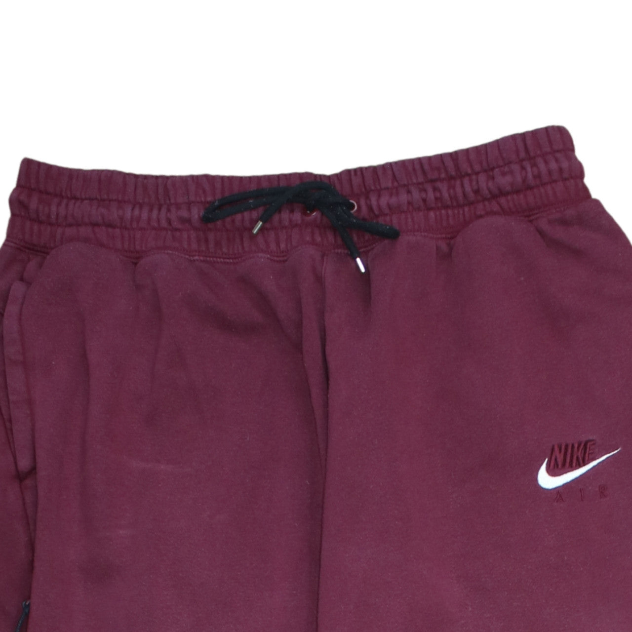 Nike Air Men's Red Jogger Trousers XL Fleece Tapered Pants