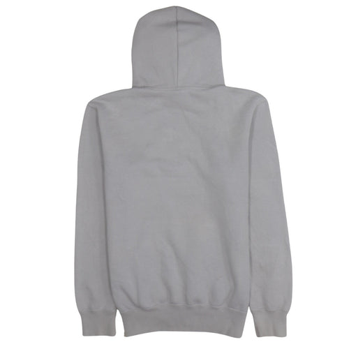 Champion Men's Grey Small Pullover Hoodie with Logo