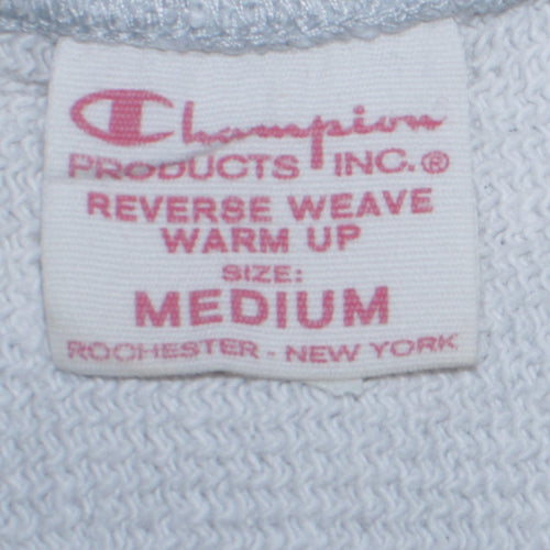 Champion Women’s Grey Reverse Weave Logo Sweatshirt Size M