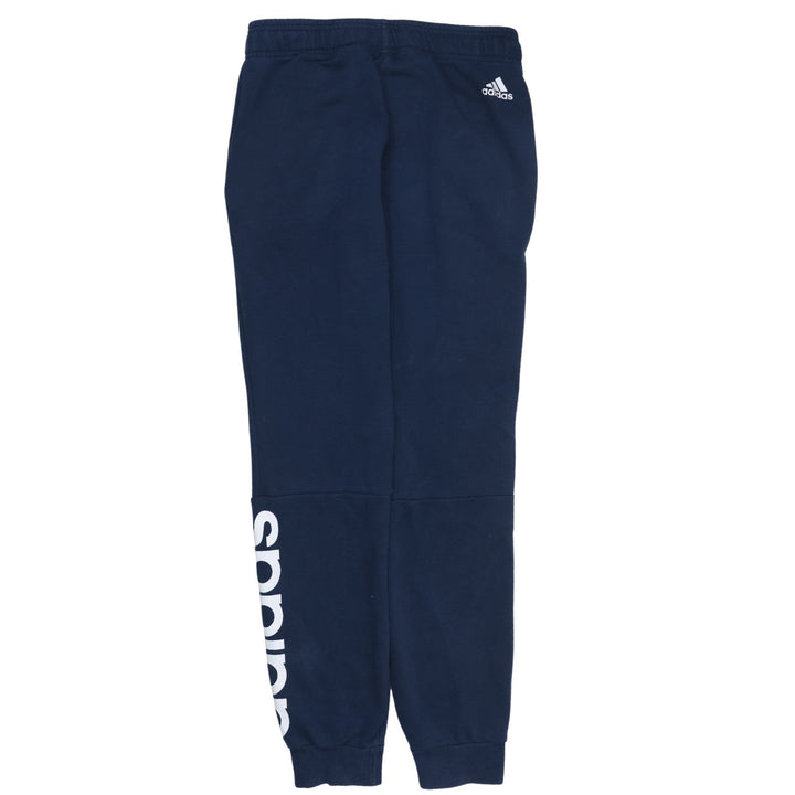 Adidas Women's Blue Regular Fit Fleece Sweatpants Size S